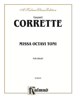 Cover image: Missa Octavi Toni: Organ Solo 1st edition 9780769270210