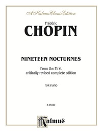 Cover image: Nineteen Nocturnes: From the First Critically Revised Complete Edition for Piano 1st edition 9780769241531