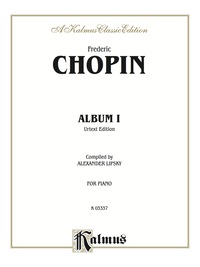 Cover image: Album I: For Piano 1st edition 9780769241500