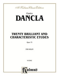 Cover image: Twenty Brilliant and Characteristic Etudes, Opus 73: For Violin 1st edition 9780757905414