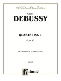 Cover image: String Quartet, Opus 10 : For Two Violins, Viola and Cello 1st edition 9780769270661