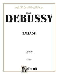 Cover image: Ballade: For Piano Solo 1st edition 9780757922756