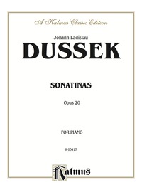 Cover image: Sonatinas, Opus 20: For Intermediate to Advanced Piano 1st edition 9780769254371