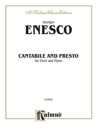 Cover image: Cantabile and Presto: For Flute Solo 1st edition 9780757982439