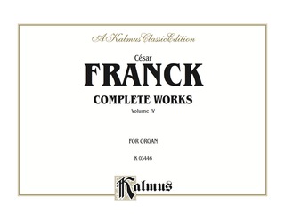 Cover image: Organ Works, Volume IV 1st edition 9780769242545