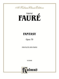 Cover image: Fantasy, Opus 79: For Flute Solo 1st edition 9780757978456