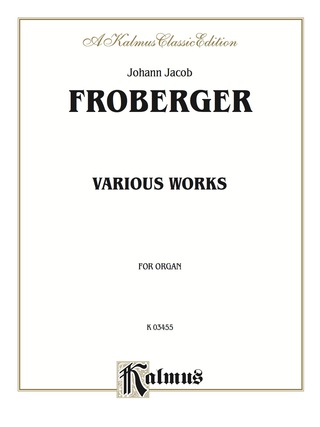 Cover image: Various Organ Works 1st edition 9780769286426