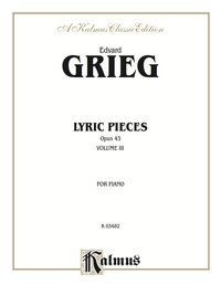 Cover image: Lyric Pieces, Opus 43: For Piano 1st edition 9780769285191