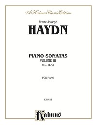 Cover image: Sonatas, Volume III (Nos. 24-33): For Piano 1st edition 9780769240190