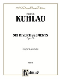 Cover image: Six Divertissements, Opus 68: For Flute 1st edition 9780711976115