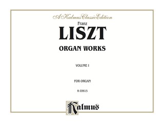 Cover image: Organ Works, Volume I 1st edition 9780769281322