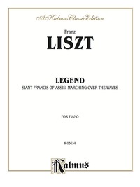 Cover image: Legend, St. Francis Walking Over the Waves: For Advanced Piano Solo 1st edition 9780769280752