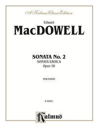 Cover image: Sonata No. 2, Opus 50 (Sonata Eroica): For Piano Solo 1st edition 9780757982613