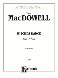Cover image: Witches Dance, Opus 17, No. 2: For Intermediate to Advanced Piano Solo 1st edition 9780769286891