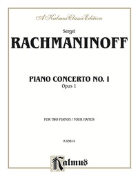Cover image: Piano Concerto No. 1 in F-Sharp Minor, Opus 1: Piano Duo/Duet (2 Pianos, 4 Hands) 1st edition 9780769241555