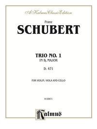Cover image: Trio No. 1 in B-flat Major: For Violin, Viola and Cello 1st edition 9780769278988
