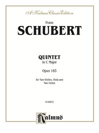 Cover image: String Quintet in C Major, Opus 163: For Two Violins, Viola and Two Cellos 1st edition 9780769279473