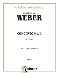 Cover image: Clarinet Concerto No. 1 in F Minor, Op. 73: B-Flat Clarinet Solo with Piano 1st edition 9780769261805