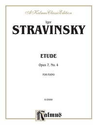 Cover image: Etude, Opus 7, No. 4: For Piano Solo 1st edition 9780711975378