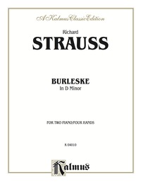 Cover image: Burleske in D Minor: Piano Duo/Duet (2 Pianos, 4 Hands) 1st edition 9780757907715