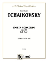 Cover image: Violin Concerto, Opus 35 in D Major: For Violin and Piano 1st edition 9780757905292