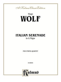 Cover image: Italian Serenade: String Quartet 1st edition 9780769292458