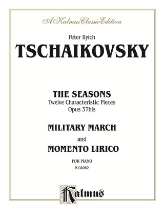 Cover image: The Seasons, Opus 37: For Piano 1st edition 9780757982873