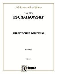 Cover image: Three Works for Piano 1st edition 9780769281810