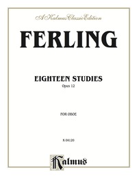 Cover image: Eighteen Studies, Opus 12: For Oboe 1st edition 9780757903984