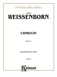 Cover image: Capriccio, Opus 14: For Bassoon Solo with Piano Accompaniment 1st edition 9780757903366