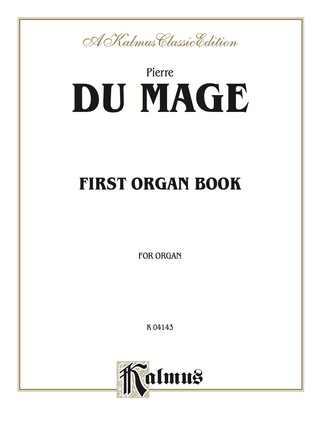 Cover image: First Organ Book 1st edition 9780769242378