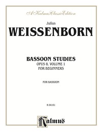 Cover image: Bassoon Studies for Beginners, Opus 8 1st edition 9780769285115