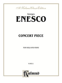 Cover image: Concert Piece: For Viola and Piano 1st edition 9780769276748