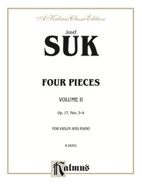 Cover image: Four Pieces, Opus 17, Volume II: For Violin and Piano 1st edition 9780757994159