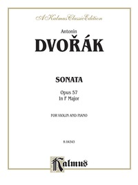 Cover image: Sonata in F Major, Opus 57: For Violin and Piano 1st edition 9780769295206