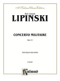 Cover image: Concerto Militare, Opus 21: For Violin and Piano 1st edition 9780757922831