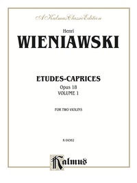 Cover image: Etudes-Caprices, Opus 18: For Two Violins 1st edition 9780757980046