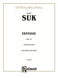 Cover image: Fantasie, Opus 24 (Urtext Edition): For Violin and Piano 1st edition 9780757909849