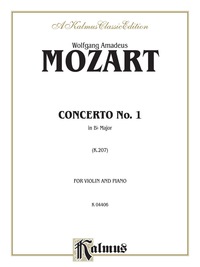 Cover image: Violin Concerto No. 1, K. 207: For Violin and Piano 1st edition 9780769259291