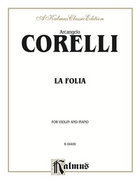 Cover image: La Folia: For Violin and Piano 1st edition 9780757996542