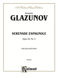 Cover image: Serenade Espagnole: For Cello and Piano 1st edition 9780757903854