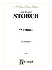 Cover image: Thirty-two Etudes: For String Bass 1st edition 9780757911583