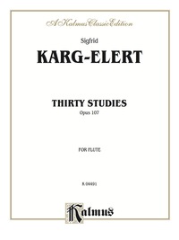 Cover image: Thirty Studies, Opus 107: For Flute 1st edition 9780757977534