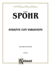 Cover image: Andante con Variationi: For Oboe Solo 1st edition 9780757907920