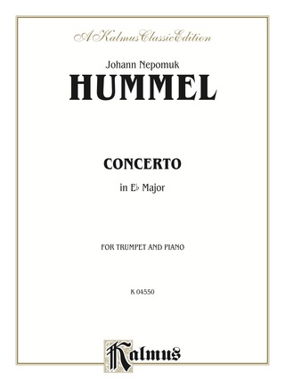 Cover image: Trumpet Concerto: B-Flat Cornet (Trumpet) Solo 1st edition 9780769295602