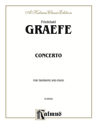 Cover image: Concerto: For Trombone Solo 1st edition 9780769259383