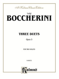 Cover image: Three Duets, Opus 5: For Two Violins 1st edition 9780757996290