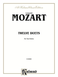 Cover image: Twelve Duets: For Two Violins 1st edition 9780769257846