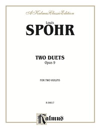 Cover image: Two Duets, Opus 9: For Two Violins 1st edition 9780757990489