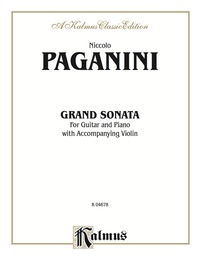 Cover image: Grand Sonata: For Guitar and Piano with Accompanying Violin 1st edition 9780769281070